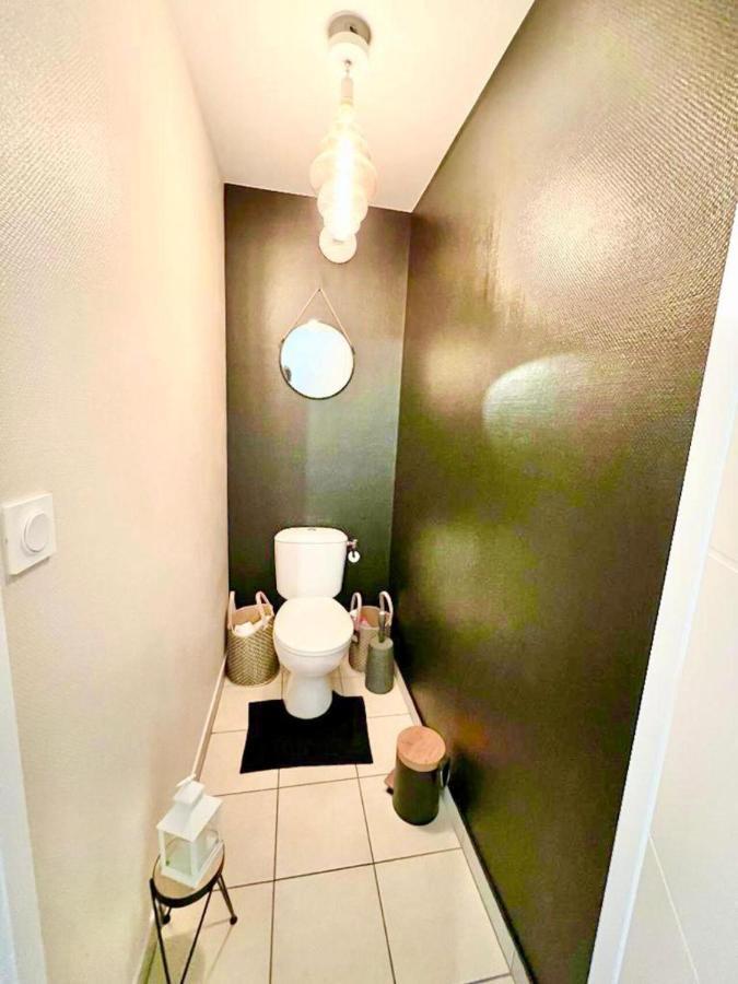 L'Atelier Chic - Wifi Fibre - Parking Privee - Balcon - Netflix Apartment Lanester Luaran gambar