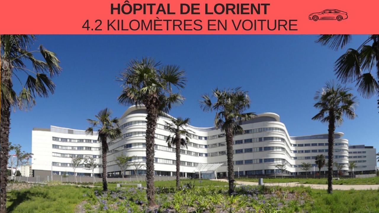 L'Atelier Chic - Wifi Fibre - Parking Privee - Balcon - Netflix Apartment Lanester Luaran gambar